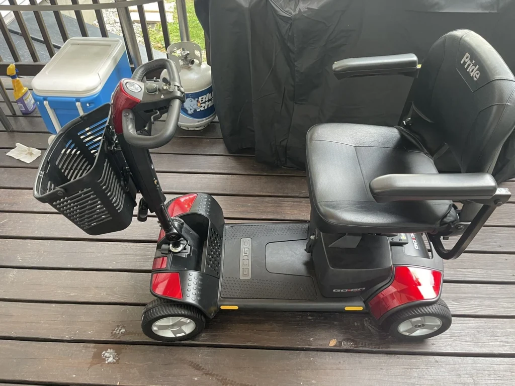 Pride-Mobility-Go-Go-Mobility-Scooter-1-1024x768 Pride Mobility Go-Go Mobility Scooter - Image 1