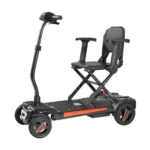 Uimoso 4-Wheel Electric Mobility Scooter with Automatic Folding & Remote Control